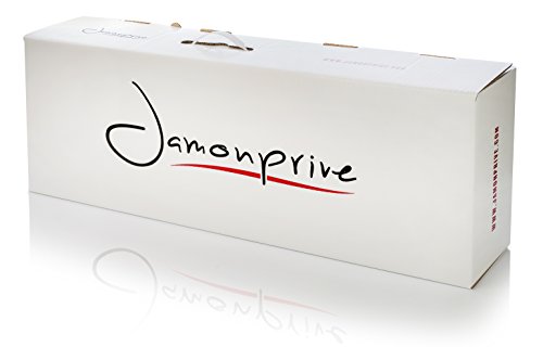 Jamonprive - Paleta Serrana Reserva Qualitas (Jamón Serrano Curado) + Jamonero kit 4.5 - 5 Kg - Paletilla