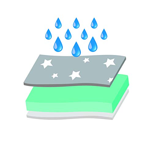 JANABEBE COJÍN TRAINER SUPER ABSORBENTE REUTILIZABLE (Black Star)