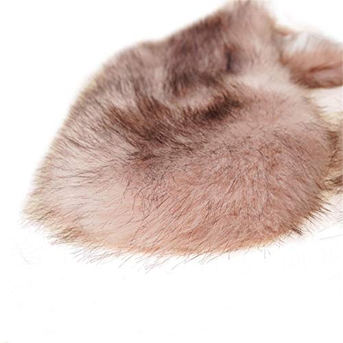 Jannyshop Estola Chal Pelo para Mujer Mantón de Piel Sintética Bufanda de Piel Artificial para Boda Nupcial Cover Up(Rosado)