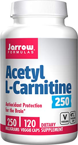 Jarrow Formulas Acetyl L-Carnitine, 250mg - 120 Cápsulas