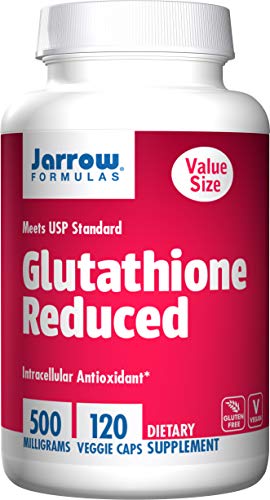 Jarrow Formulas Glutathione Reduced 500Mg - 120 Cápsulas