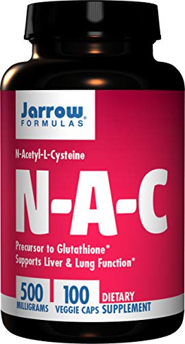 Jarrow Formulas N-A-C, 500mg - 100 caps 100 Unidades 100 g