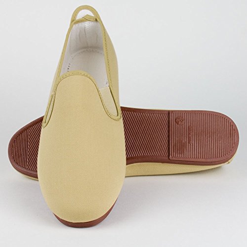 javer - Zapatilla Kung-FU Lona Mujer Color: Blanco Talla: 40