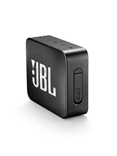 JBL GO 2 - Altavoz inalámbrico portátil con Bluetooth, resistente al agua (IPX7), hasta 5h de reproducción con sonido de alta fidelidad, negro