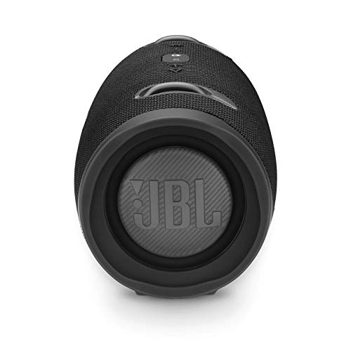 JBL Xtreme 2 - Altavoz Bluetooth portátil resistente al agua (IPX7) con manos libres y radiador de bajos JBL, JBL Connect+, batería 15h, negro