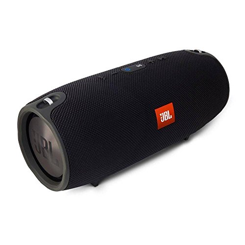 JBL Xtreme 2 - Altavoz Bluetooth portátil resistente al agua (IPX7) con manos libres y radiador de bajos JBL, JBL Connect+, batería 15h, negro