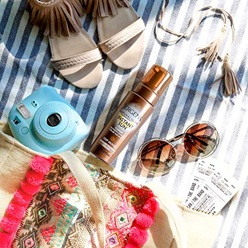 Jergens Natural Glow Instant Sun Sunless Tanning Mousse, Light, 6 Fluid Ounce by Jergens