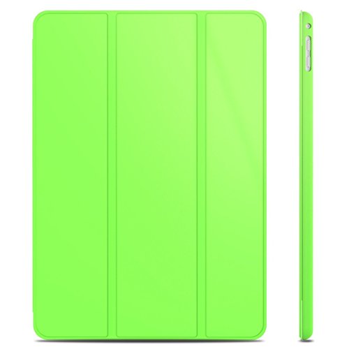 JETech Funda para iPad Air 2, Carcasa con Soporte Función, Auto-Sueño/Estela (Verde)