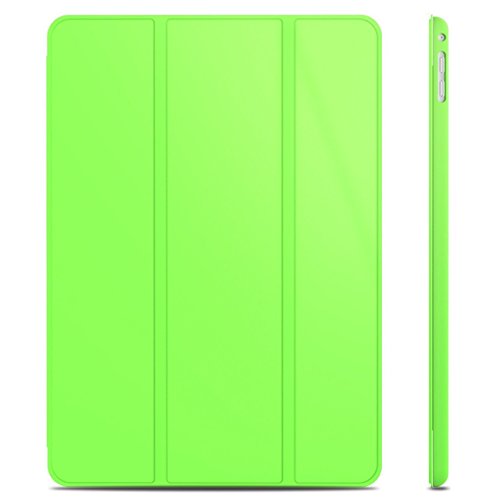 JETech Funda para iPad Air 2, Carcasa con Soporte Función, Auto-Sueño/Estela (Verde)