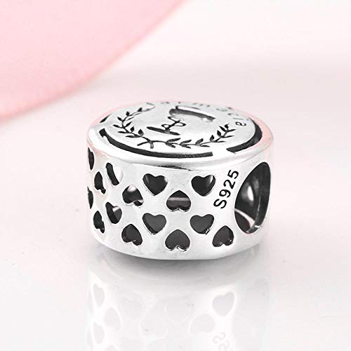 jiao Auténticos encantos de Plata esterlina 925 Farmacia Signos encantos Granos Fit Original Charm Bracelet Jewelry Making