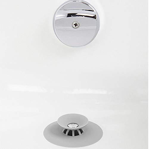 JICCH 3 Piezas Silicona TapÓN de DesagÜE Cubiertas de desagüe de Ducha Drenaje de Piso,Anti-obstrucción,Tapón de Alcantarilla,Tapón de Drenaje Universal para Cocina,Baño,Lavabo