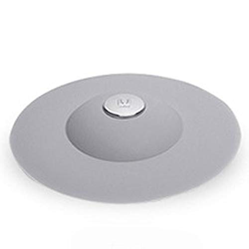 JICCH 3 Piezas Silicona TapÓN de DesagÜE Cubiertas de desagüe de Ducha Drenaje de Piso,Anti-obstrucción,Tapón de Alcantarilla,Tapón de Drenaje Universal para Cocina,Baño,Lavabo