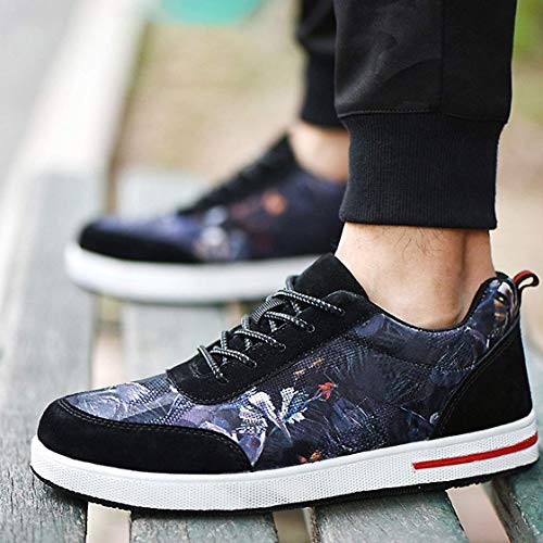 JIEFU Unisex Botas de Seguridad S3 con Puntera de Acero Mujer Ligeras Anti Pinchazo Industrial y Deportiva Calzado de Trabajo Comodas,Black,39EU