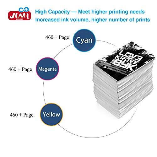 JIMIGO 29XL Alta Capacidad Cartuchos de Tinta para Epson 29,Compatible con Epson Expression Home XP235 XP245 XP247 XP255 XP257 XP432 XP435 XP442 XP445 XP452 XP455 XP332 XP335 XP342 XP345 XP355 XP352