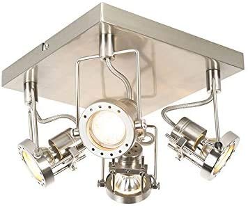 JINRU Punto La Industria Moderna del Punto/Spotlight/lámpara/lámpara 4 de la Llama Vigas Llama de Forma pivotante/iluminación Interior/r Vivir