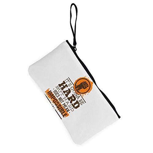 JKKSA Hard Canvas Coin Purse-Pencil Pouch-Canvas Pencil Bag Cotton Canvas Party Gift Bags