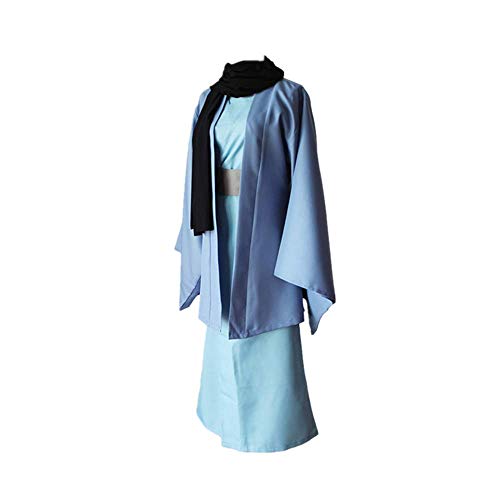 JLCYYSS 4PCS Novedad Cosplay para Disfraces de Fiesta Kamisama Love, Kamisama Kiss Tomoe Vestido de Kimono japonés con Accesorios para la exposición de Anime