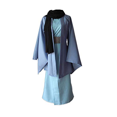 JLCYYSS 4PCS Novedad Cosplay para Disfraces de Fiesta Kamisama Love, Kamisama Kiss Tomoe Vestido de Kimono japonés con Accesorios para la exposición de Anime