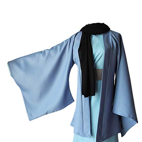 JLCYYSS 4PCS Novedad Cosplay para Disfraces de Fiesta Kamisama Love, Kamisama Kiss Tomoe Vestido de Kimono japonés con Accesorios para la exposición de Anime