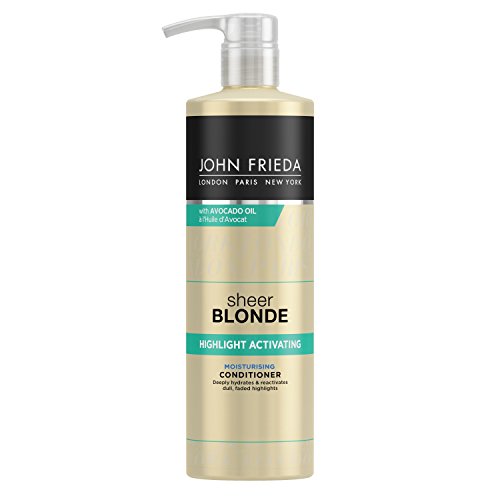 John Frieda Sheer Blonde Resalte Activar Hidratante Acondicionador Para encendedor 500ml Rubio