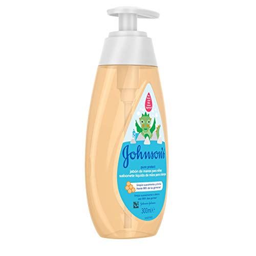 Johnson's Pure Protect - Jabón de manos, 300 ml
