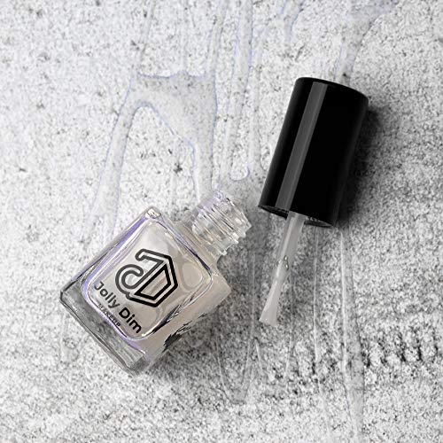 Jolly Dim Makeup - Base de tratamiento de uñas. Fortalece las uñas frágiles. Base