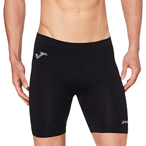 Joma Brama Classic - Pantalón Corto térmico para Hombre, Color Negro, Talla S-M