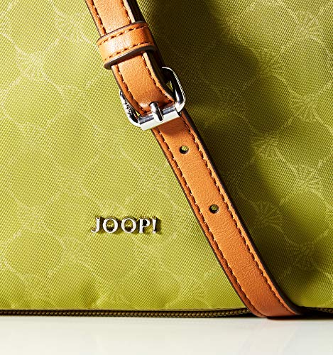 Joop! Lola, Bolso bandolera (cremallera para Mujer, Verde, 25x24x7
