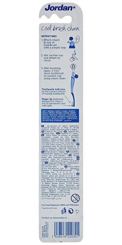 JORDAN - Cepillo dental niños 6-9 años #suave, 1 piezas, surtido