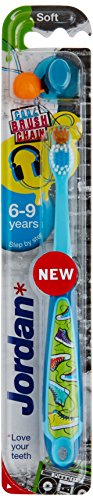 JORDAN - Cepillo dental niños 6-9 años #suave, 1 piezas, surtido