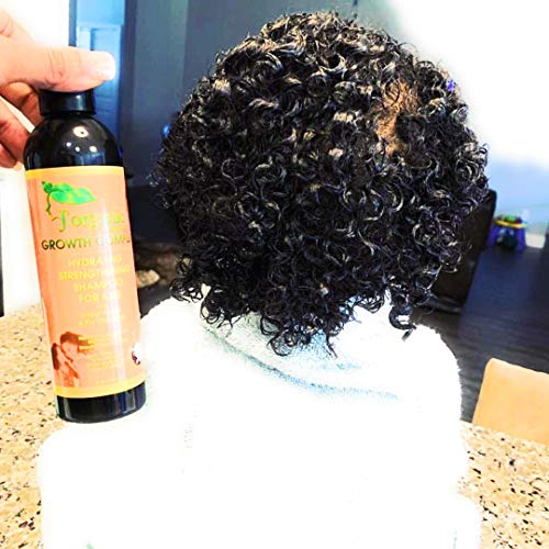 J’Organic Solutions Carrot Argan Kids Leave-in Conditioning Milk Detangler with Jamaican Black Castor, Coconut Oil & More