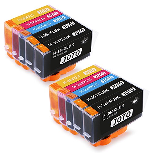 JOTO 364XL Cartuchos de tinta Reemplazo para 364XL 364 XL Alta Capacidad Compatible con Photosmart 7510 5520 5510 5511 5512 5514 5515 7520 5522 5524 6510 6520 6512