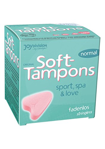 Joydivision Soft Tampones – higiénico agradable al tacto cómodo y agradable de llevar – Ideal incluso para muy pesado menstrual flujo …