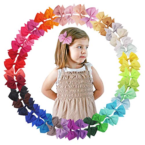 JOYOYO - Lazos para el pelo, 40 unidades, lazos para el pelo para niñas y niños