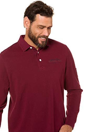 JP 1880 Rugby 1/1 Gewaschen Sudadera, Rojo (Dunkelrot 50), XXXXXX-Large para Hombre