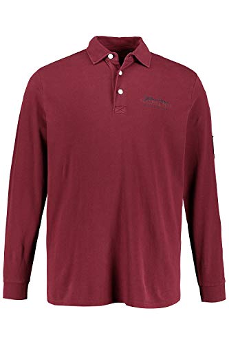 JP 1880 Rugby 1/1 Gewaschen Sudadera, Rojo (Dunkelrot 50), XXXXXX-Large para Hombre