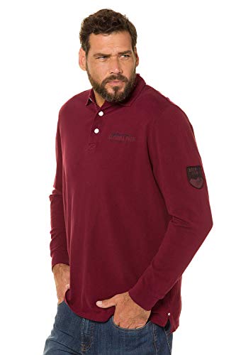 JP 1880 Rugby 1/1 Gewaschen Sudadera, Rojo (Dunkelrot 50), XXXXXX-Large para Hombre