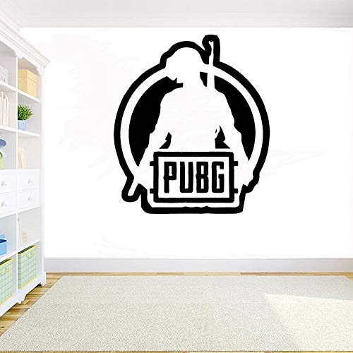 jtxqe Gamer Wall Art Decals Videojuego Vic Royale Frases Españoles Vinilos Nombre Personalizado Personalizado Etiqueta De La Pared Utilizado para Decoración De Dormio De Niñas Y Niños. 66x56cm