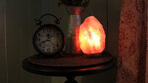 Juego de 2 lámparas de Sal del Himalaya - Dos Adaptadores Plugs UK to European EU (España)