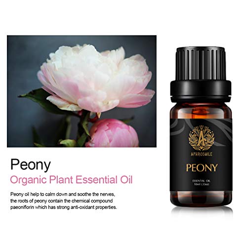 Juego de 37 tipos de aceites esenciales para aromaterapia, 10 ml, aceite esencial de rosas 100 % puro, kit de aceites esenciales para humidificador, conjunto de aceites esenciales para masaje, hogar