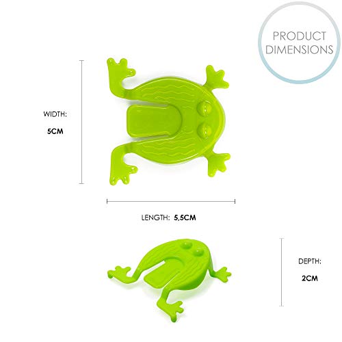 Juego de 48 Ranas Saltarinas en varios colores - Un gran entretenimiento para niños y bebés pequeños.