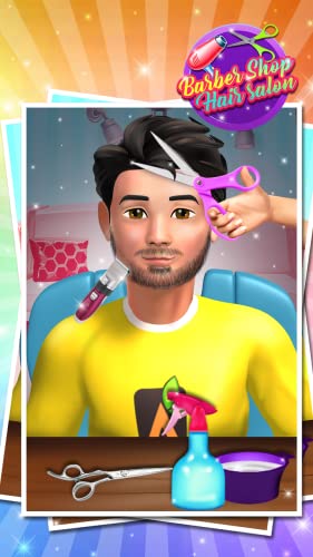 Juego de corte de pelo Barber Shop Kids