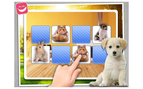 Juego de Memoria Mascotas Foto Lite