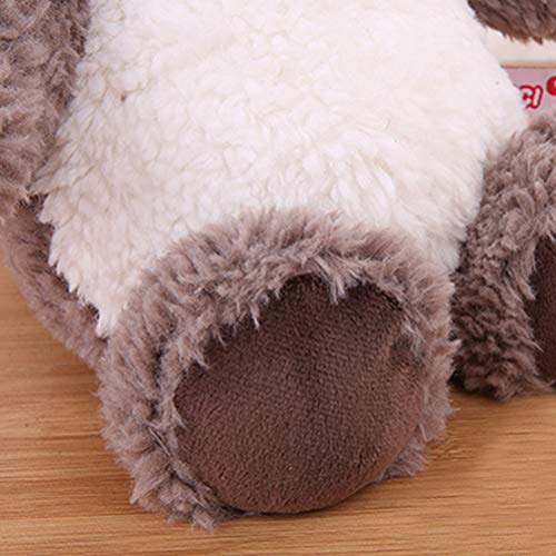 Juguete de Peluche de Mapache, Juguete de Almohada de Muñeca de Peluche Suave de Mapache Encantador para Niños Regalo de Cumpleaños para Bebés, 25/35cm