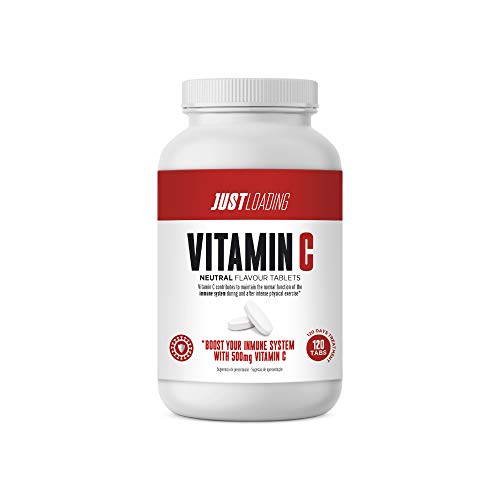 Just Loading - Vitamina C Pura 500 mg 120 Tabs - Sin gluten