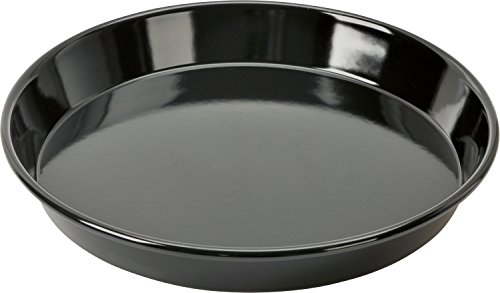Kaiser Cuisine Line Bandeja Redonda para Horno, Negro, 32 cm