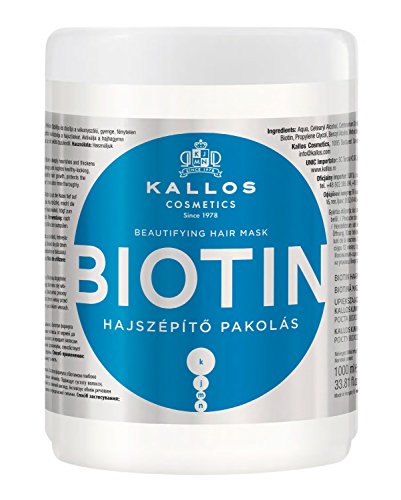 Kallos Biotin - Mascarilla para el Cabello, 1000 ml