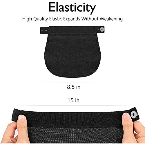 kangyh Extensores de Cintura Elástica Ajustable para el Vientre Durante la Maternidad, Embarazo, etc. Cinturón para Embarazadas y Personas obesas, 3 Colors