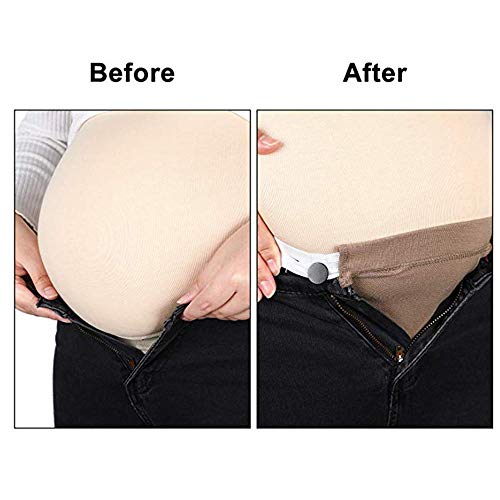 kangyh Extensores de Cintura Elástica Ajustable para el Vientre Durante la Maternidad, Embarazo, etc. Cinturón para Embarazadas y Personas obesas, 3 Colors