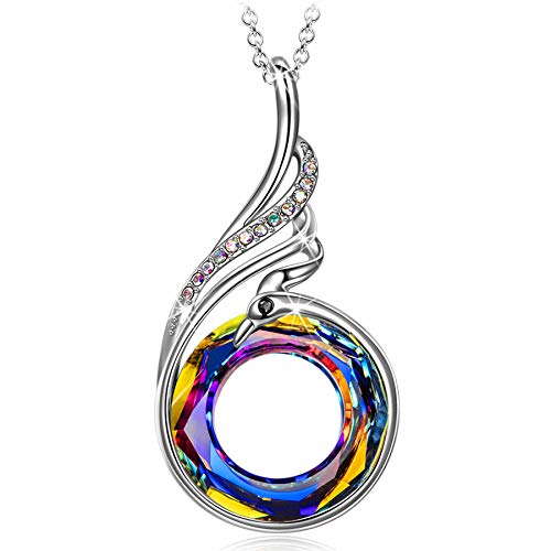 Kate Lynn Mujer Fénix Collares Originales Collares Mujer Colgantes Cristales Joyería caja de joyería conjunto de joyas Regalo de Cumpleaños aniversario Esposa Mamá Chicas